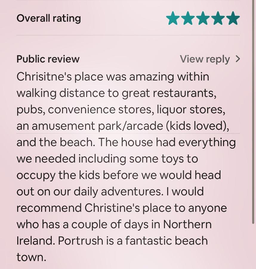 Ridge Cottage Portrush Eksteriør billede
